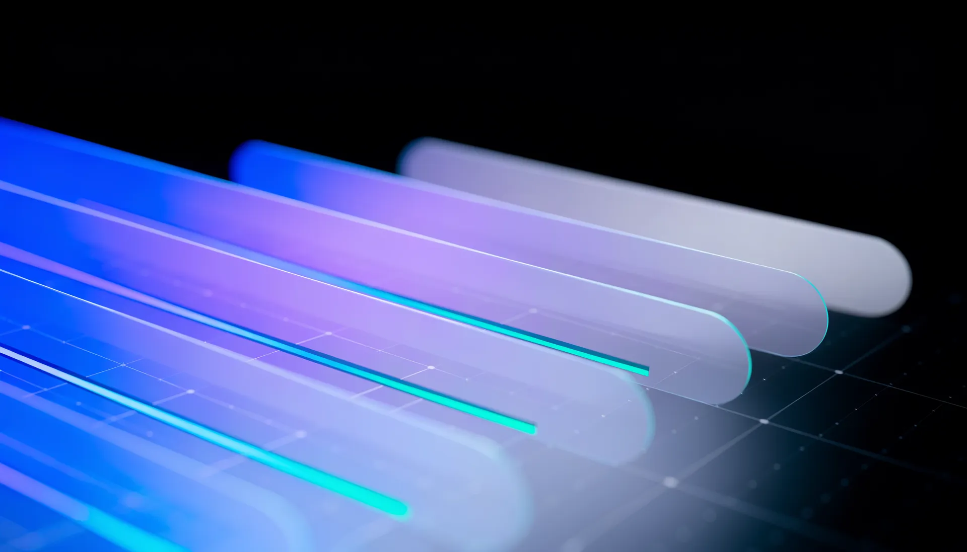 Abstract light artwork for the value-1 section
